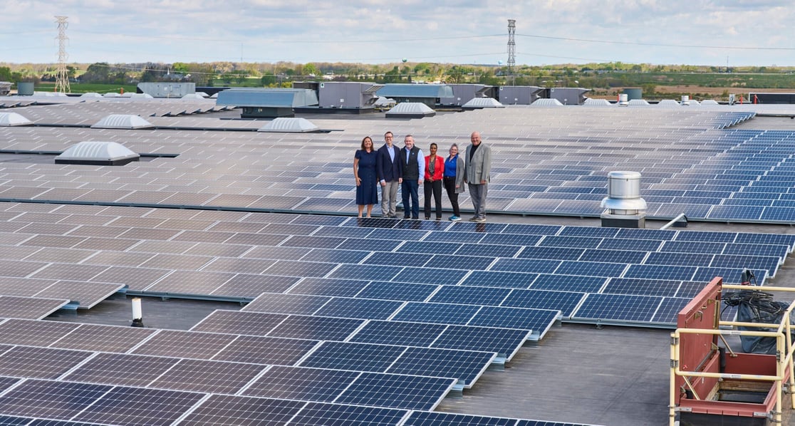 Medline Solar Panel Installation